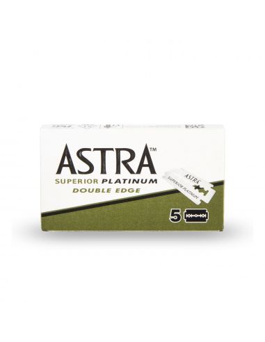 Hojas de afeitar doble filo Astra (5u)