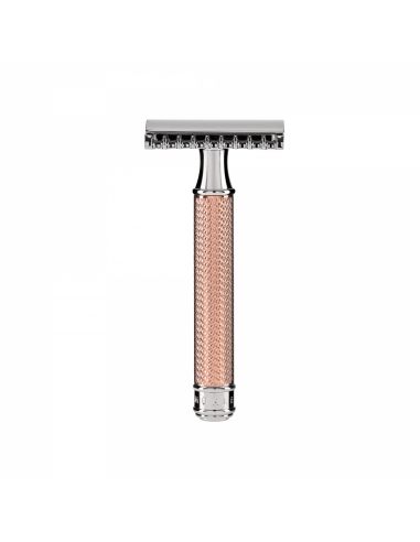 Safety razor Mühle R41 Rose Gold Peine Abierto