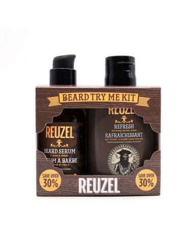 Kit Pruébame Barba Limpia y Fresca Reuzel