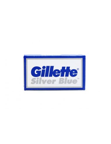 Hojas de afeitar doble filo Gillette Silver Blue (5u)